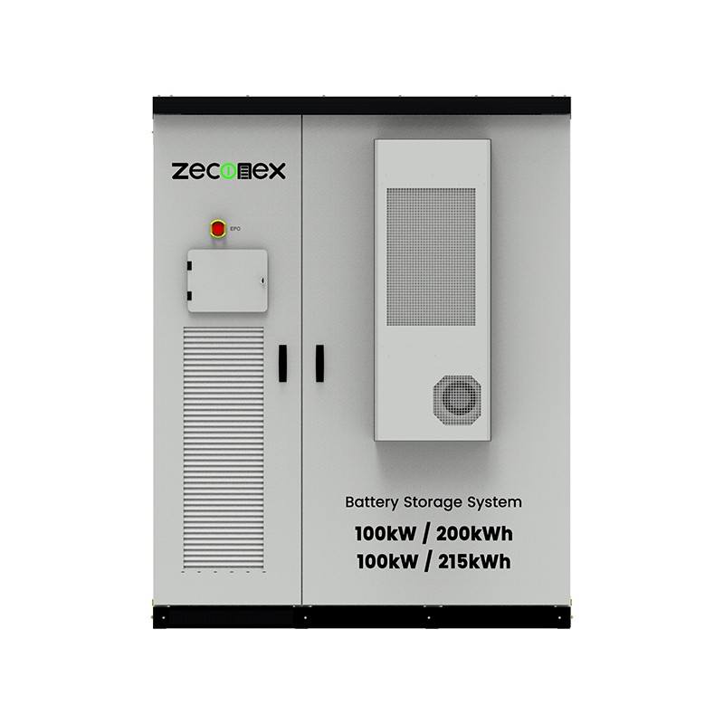 Commercial Energy Storage System 100kW/215kWh - ZECONEX