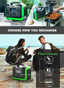 Zeconex 1200W Portable Power Station5