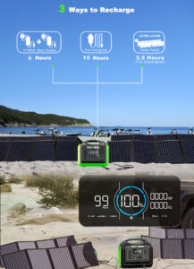 Zeconex 1800W Portable Power Station4