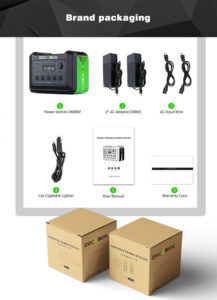 Zeconex 2400W Portable Power Station10