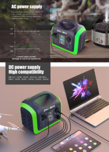 Zeconex 600W Portable Power Station3