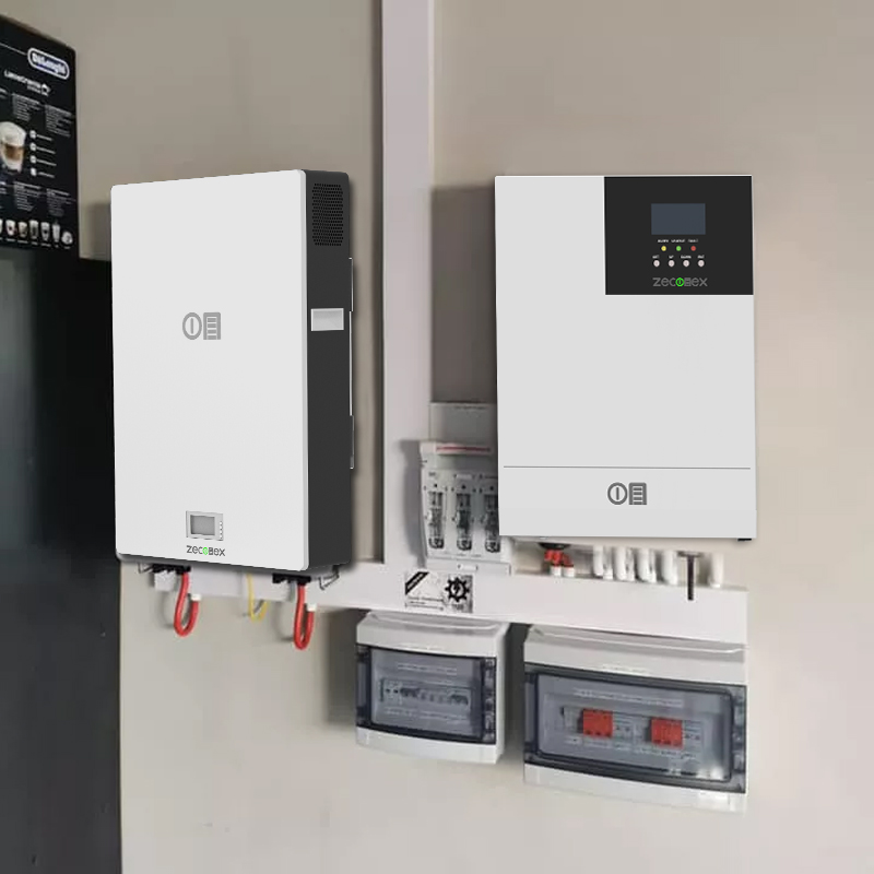 zeconex off grid solar inverter with solar battery application