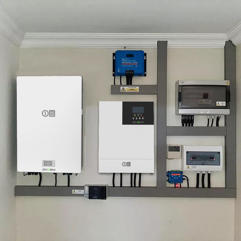 zeconex solar battery storage with inverter