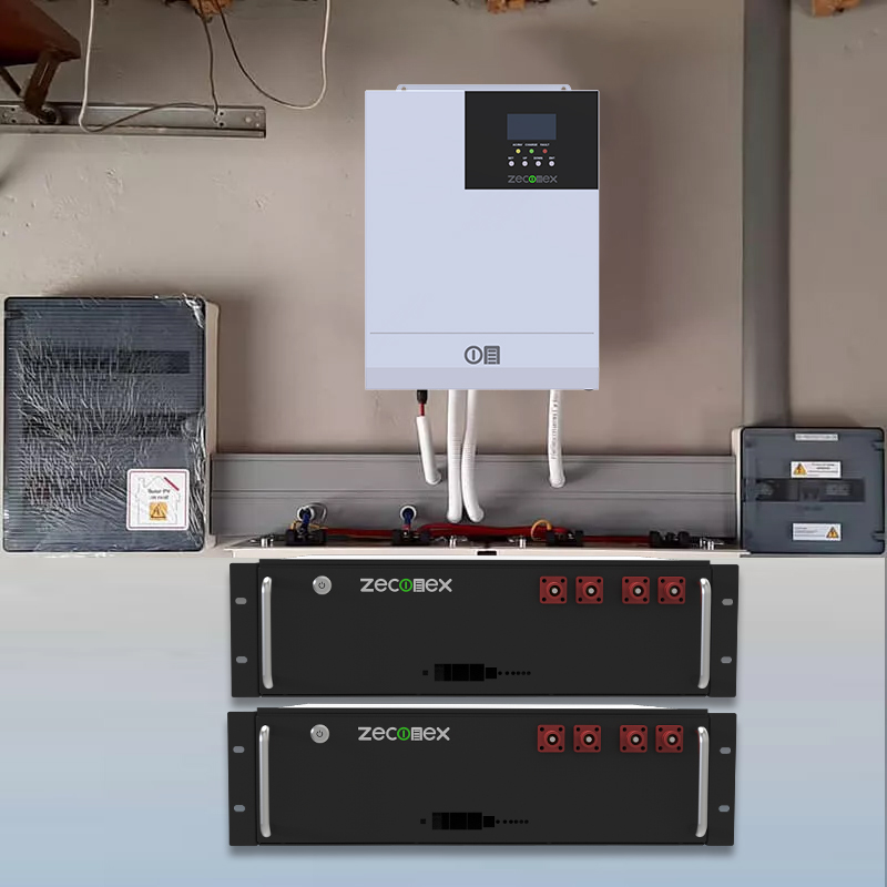 zeconex solar battery with inverter