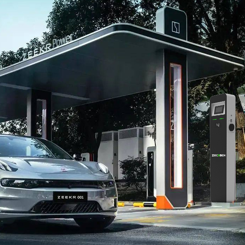 Twin Pedestal Commercial EV ChargerZeconex