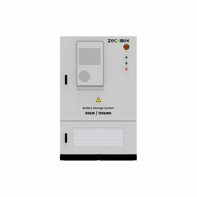 50KW 100KWH Outdoor Cabinet Energy Storage System (2)