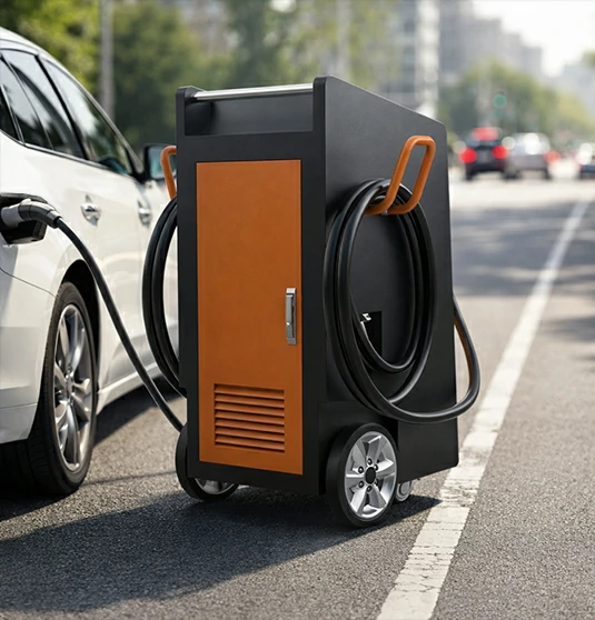 60kw–80kw portable dc fast charger