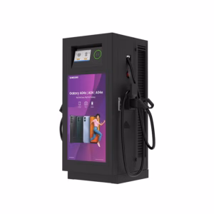 EV Charger with Advert Screen