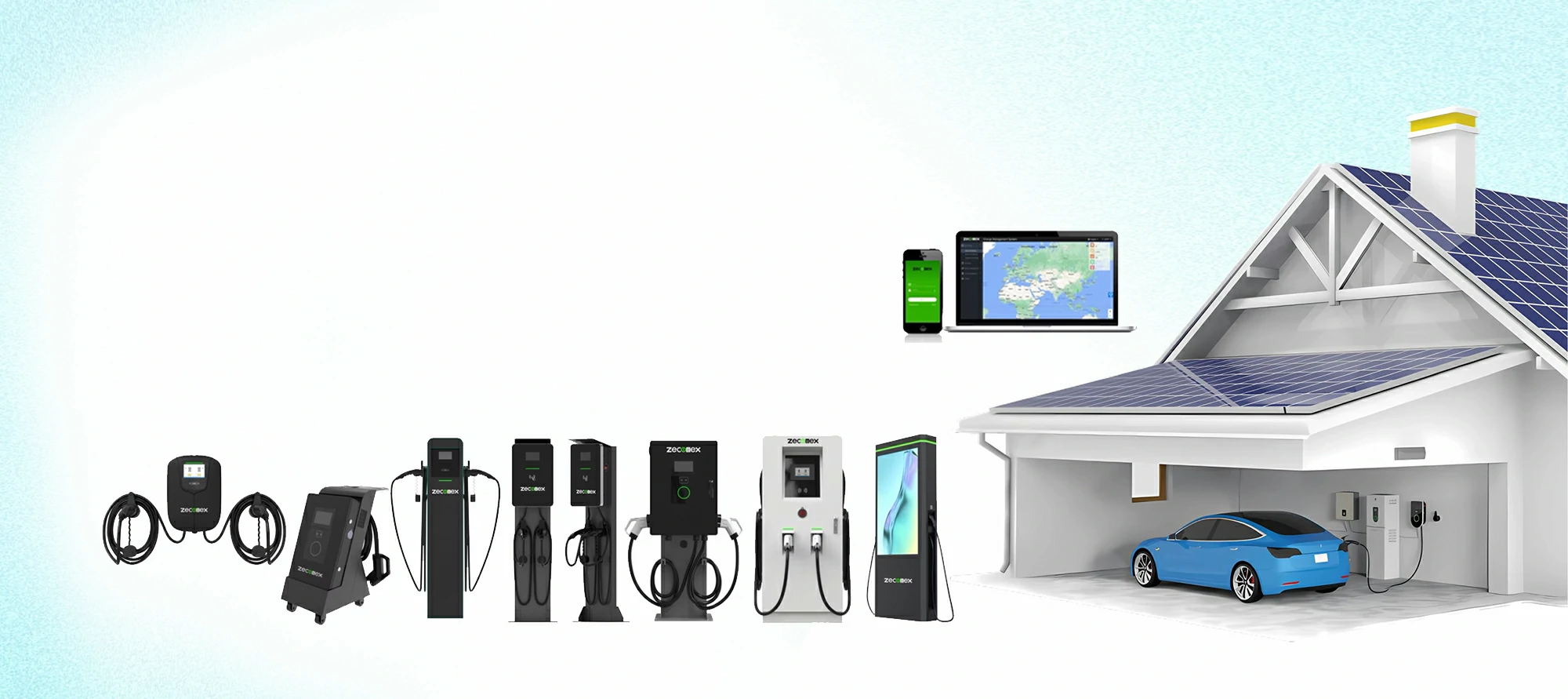 Commercial EV Charger and Software Solutions