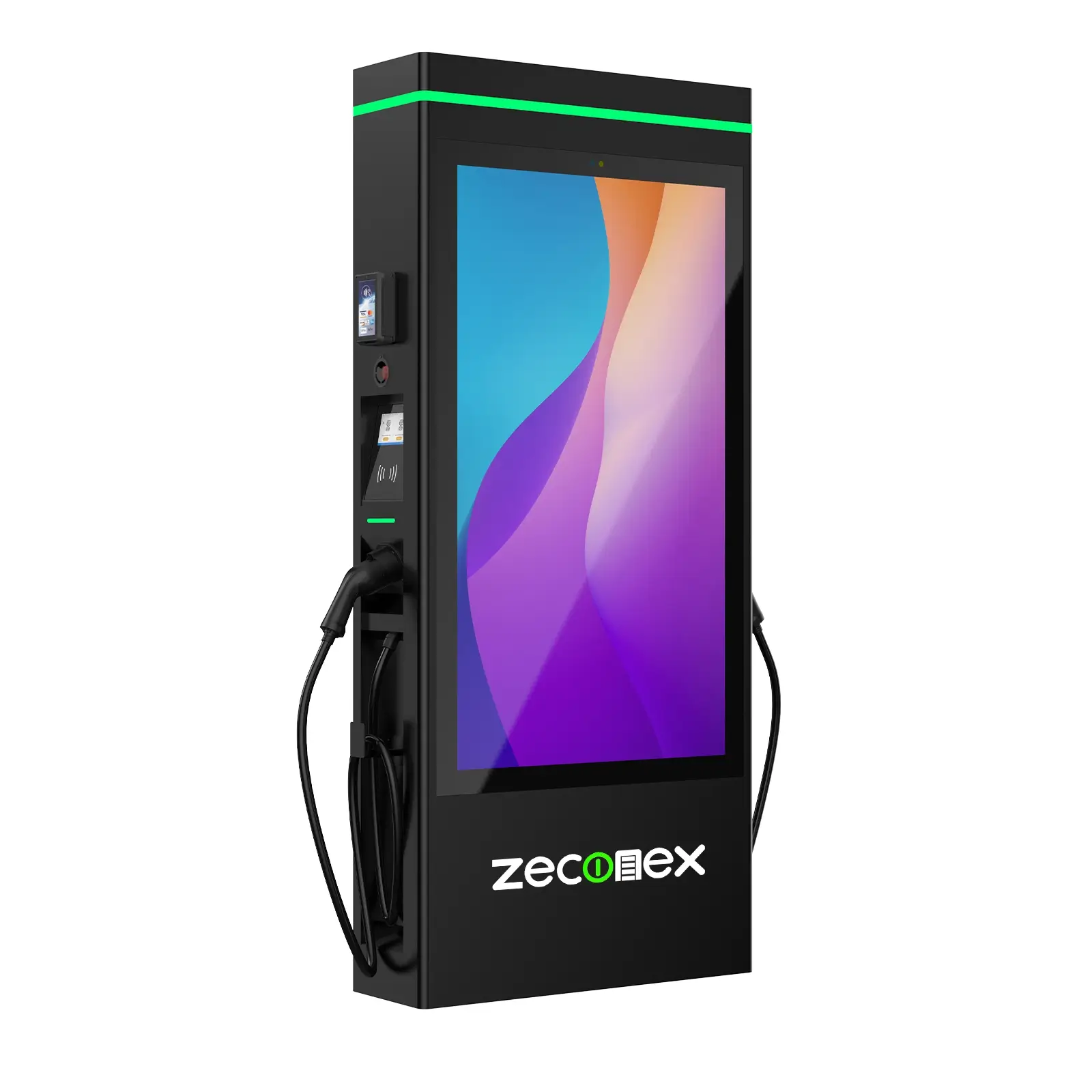 commercial advertising ac ev charger 14 44kw