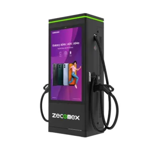 commercial advertising dc ev charger solution 60kw 160kw