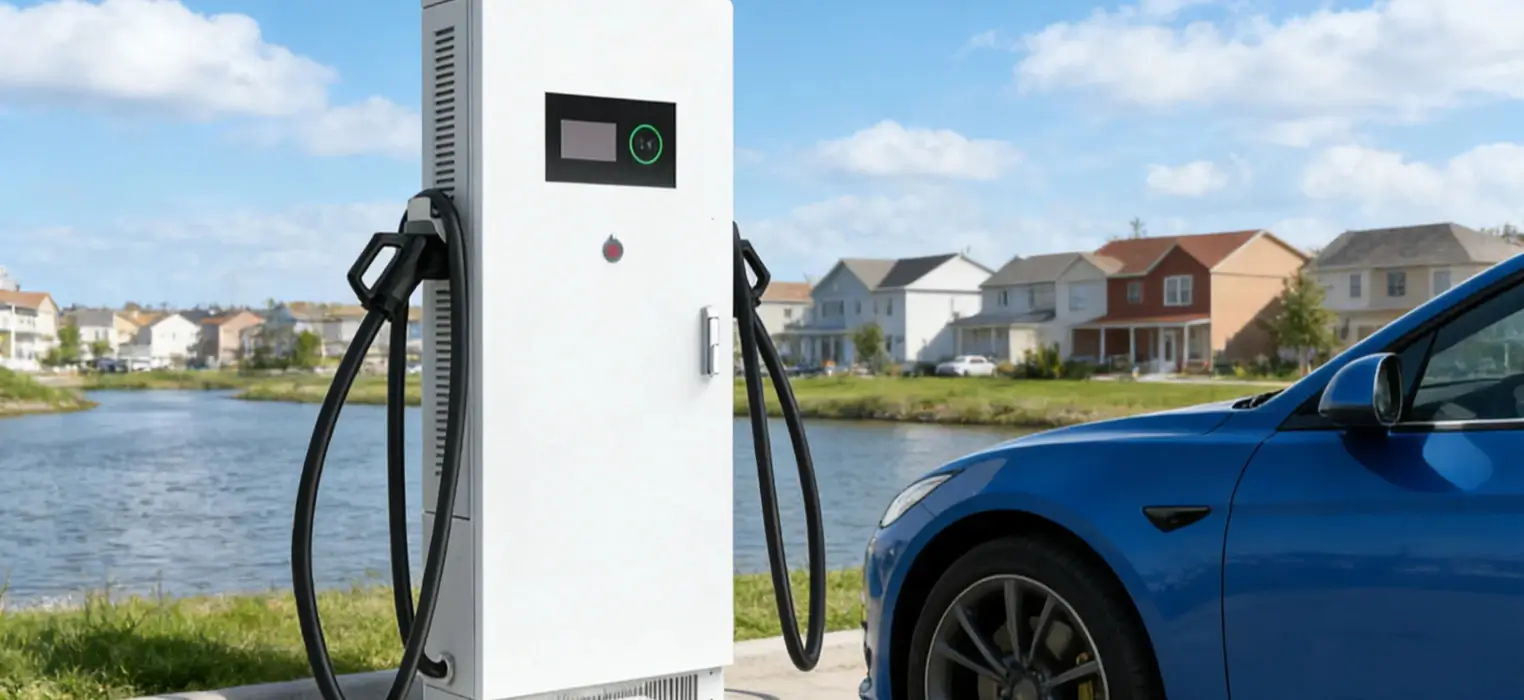 commercial dc charger eco version 120 160kw