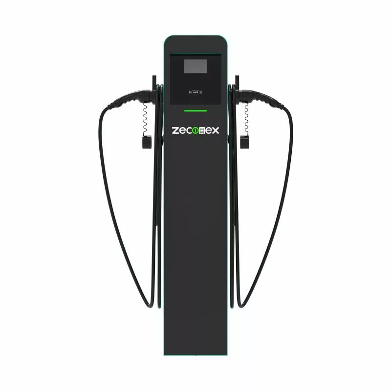 Twin Pedestal Commercial EV Charger