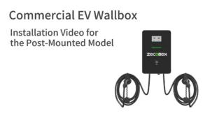 commercial ev wallbox t1 t3 installation tutorial video
