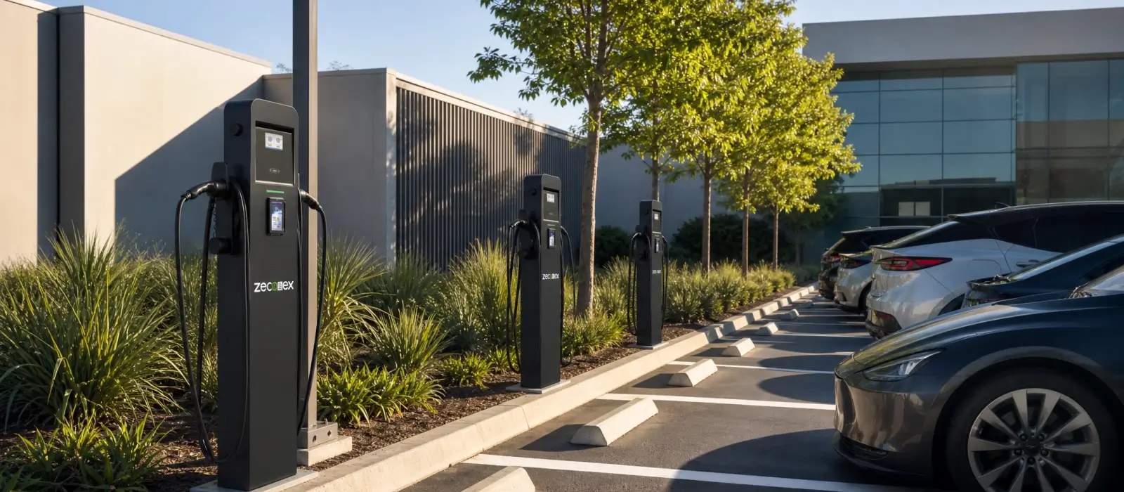 dual connector ev charger