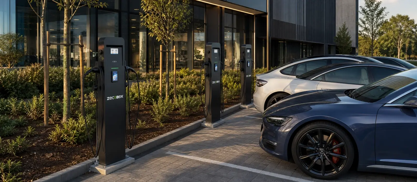 dual connector ev charger