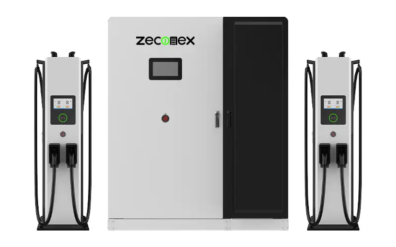 dual gun ac ev charger 2