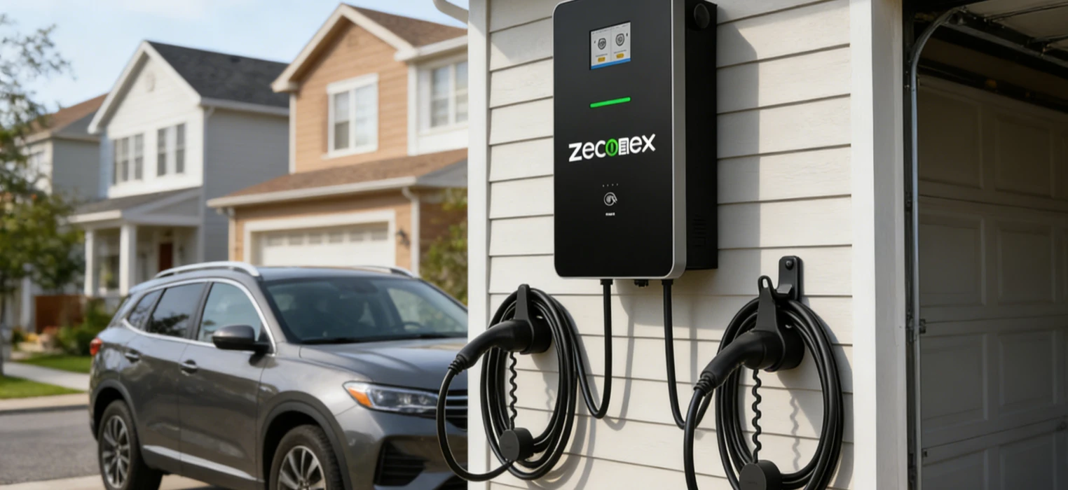 dual pro ac ev charging station