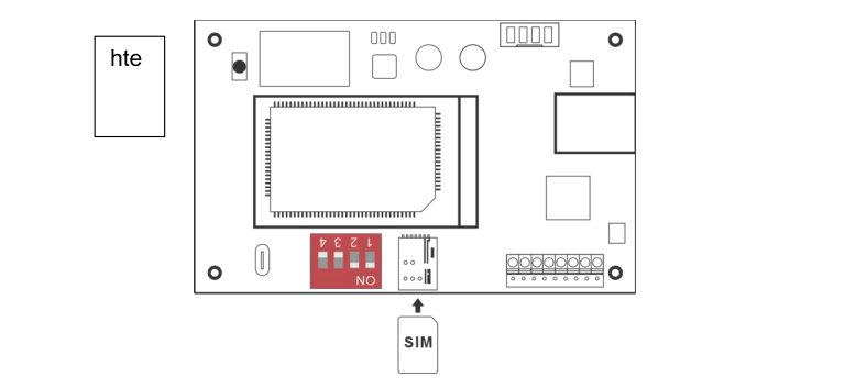 ev charger sim card diagram