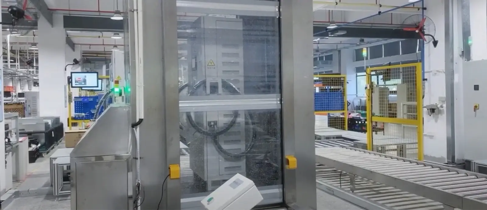 ev charging stations in production