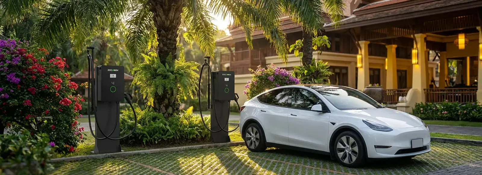hotel ev charging applications