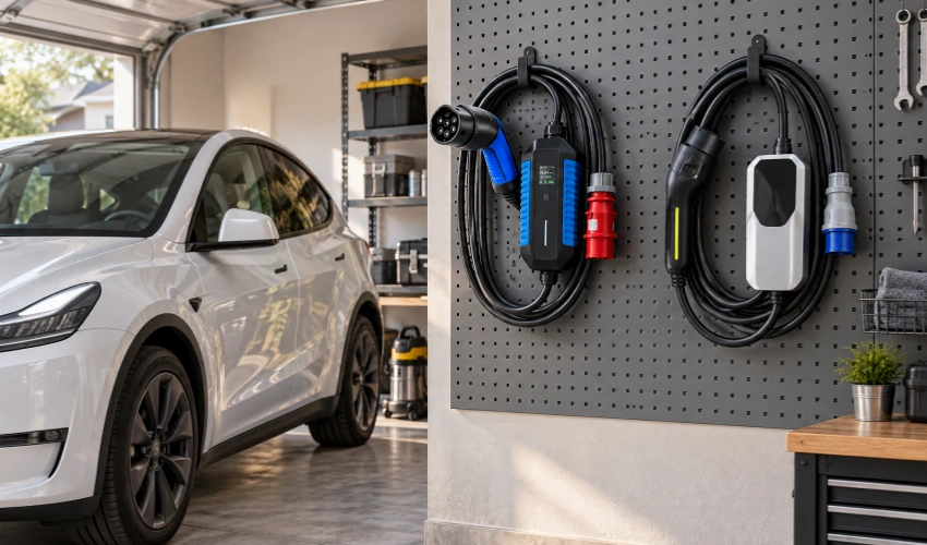 how to charge an ev without a charging station 4 portable ev charging solutions