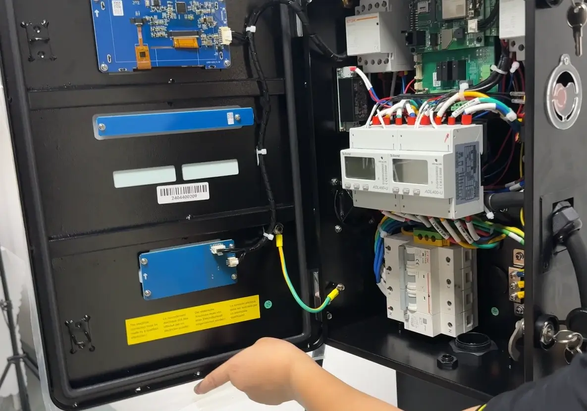 install a commercial ev charger