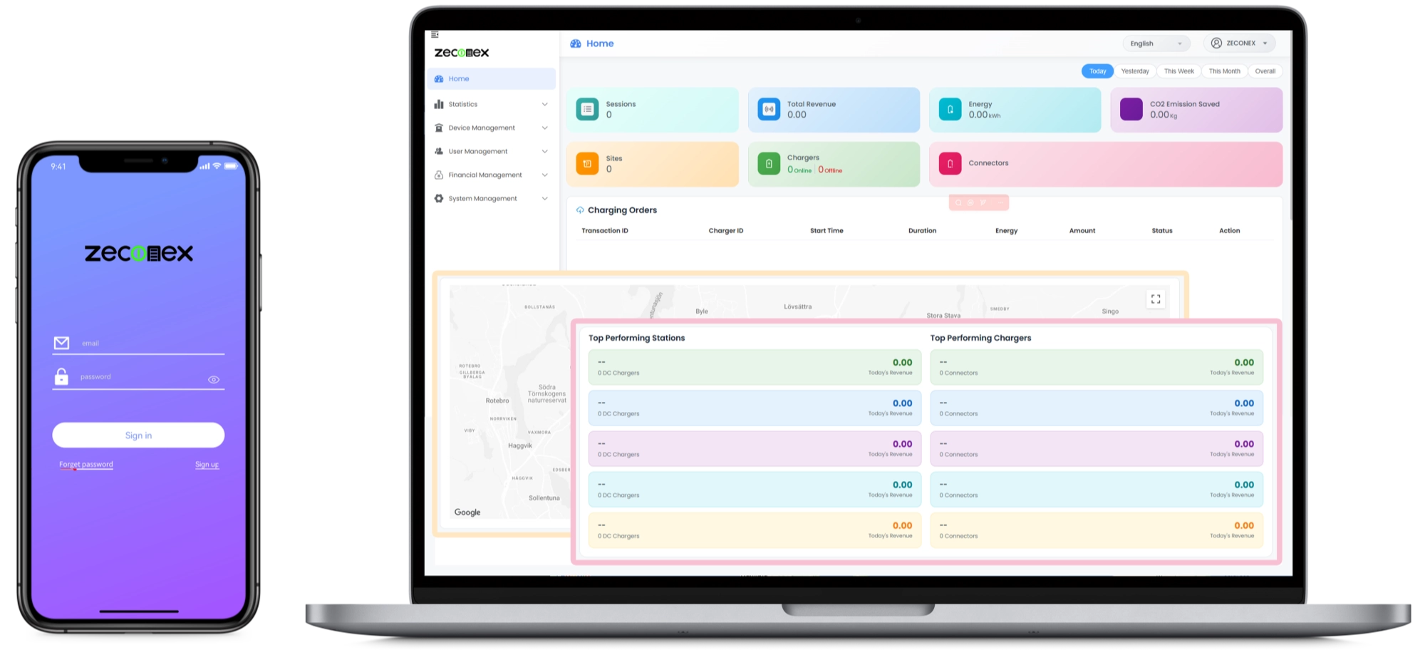 smart charging management system smart charging management system