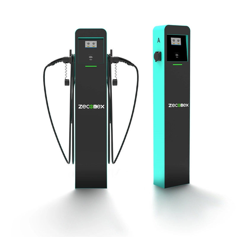 twin pedestal commercial ev charger img02 twin pedestal commercial ev charger